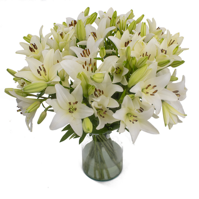 Bouquet white lilie