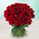 Drobné červené růže - 30cm (S)